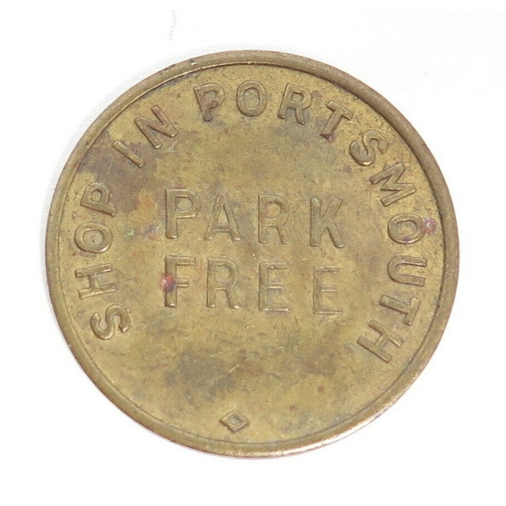 VINTAGE CITY OF PORTSMOUTH NEW HAMPSHIRE‎ TOKEN SHOP & PARK FREE